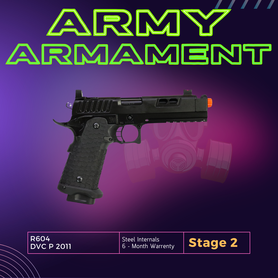 Army Armament Stage 2 R604 DVC P 2011 Gel Blaster