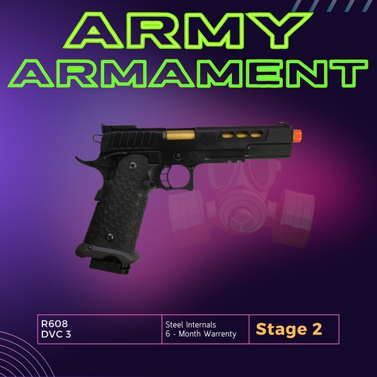 Army Armament Stage 2 R608 DVC 3 Gel Blaster