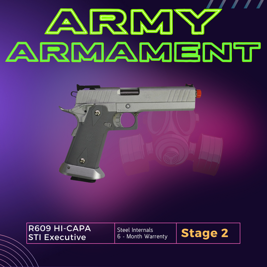 Army Armament Stage 2 R609 HI-CAPA Gel Blaster